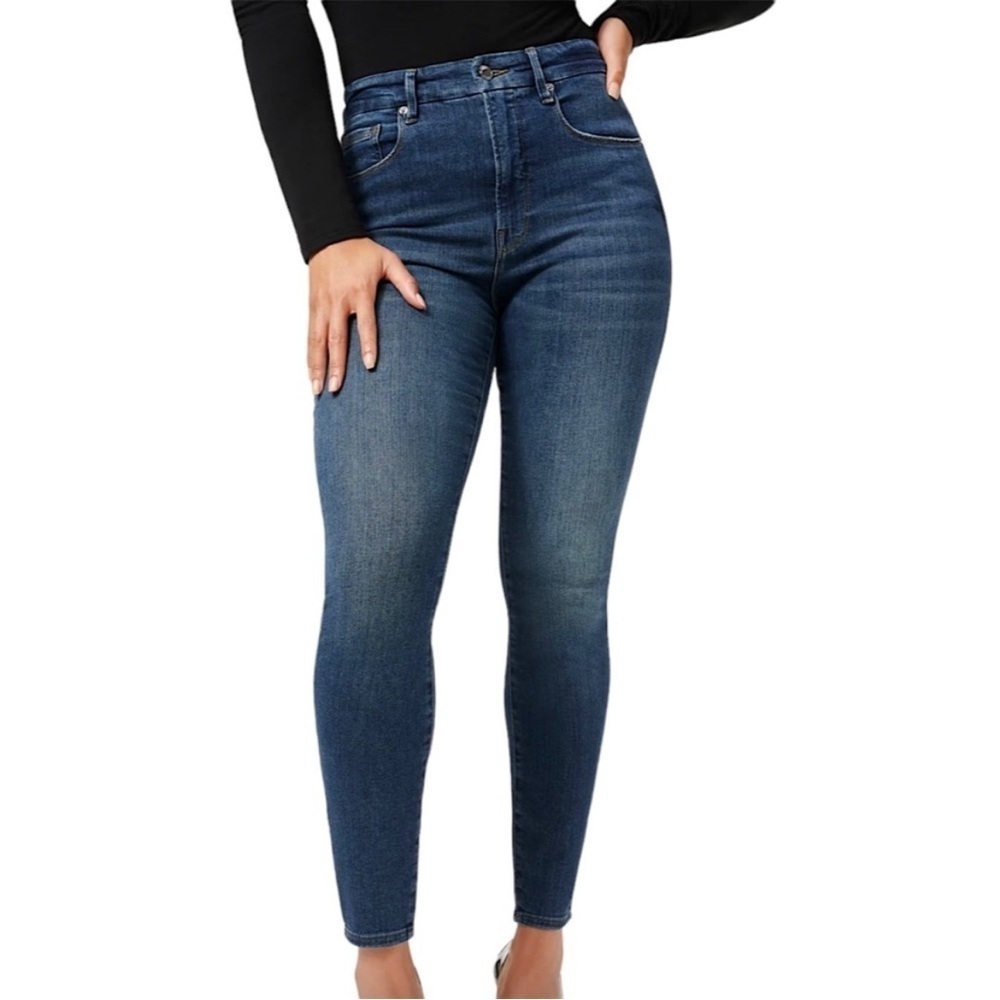 Womens Good American Good Legs High Rise Skinny Jeans